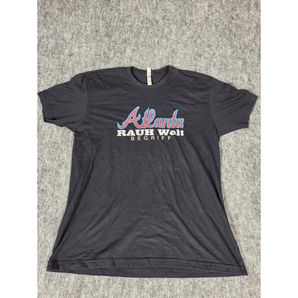 RWB Shirt Mens XL Black Rauh Welt Begriff Atlanta Porsche Tuner JDM Car Tee